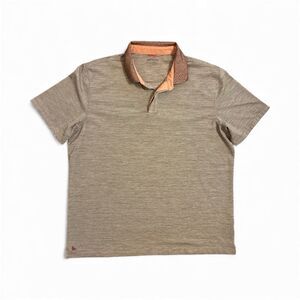 Untuckit Polo Shirt Mens XL Purple Hannifer Short Sleeve Golf Preppy